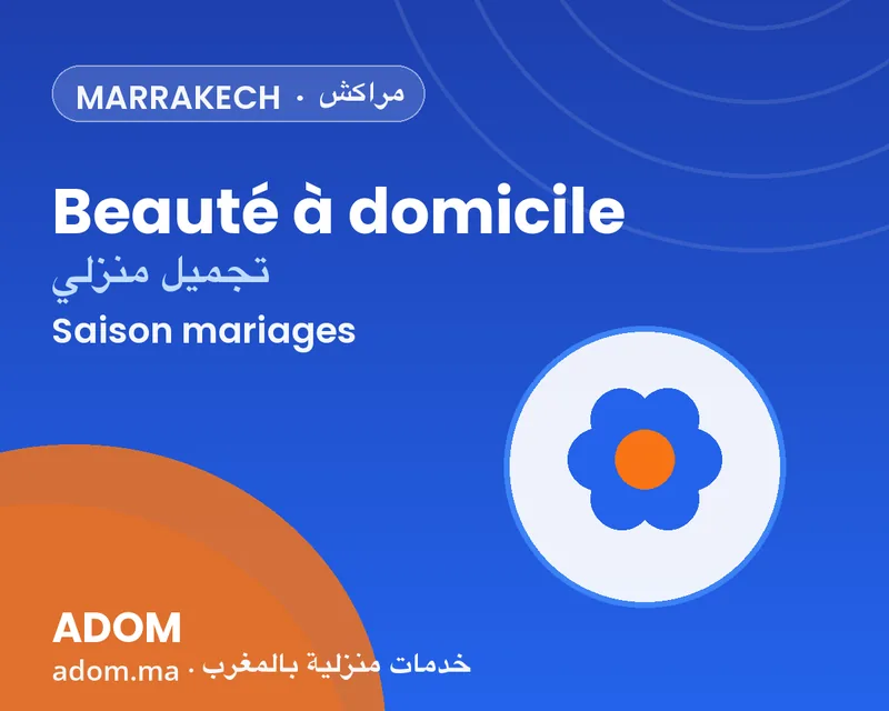 At-home beauty services in Marrakech: planning ahead for wedding season