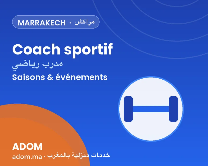 Personal trainer at home in Marrakech: preparing well for the summer/beach season in 2026