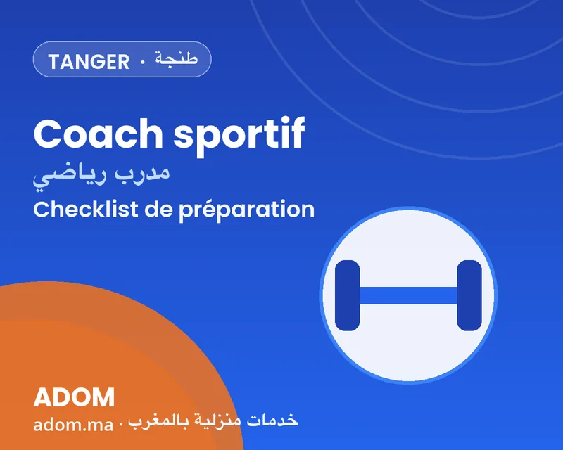 Personal trainer at home in Tangier: the checklist before your first session in 2026