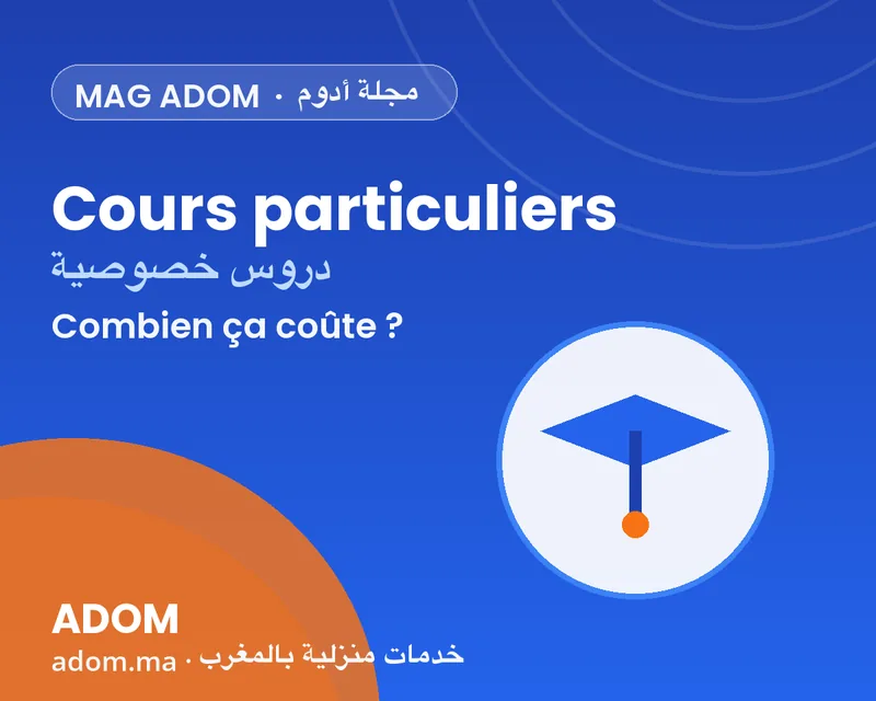 How much does private tutoring at home cost in Morocco in 2026?
