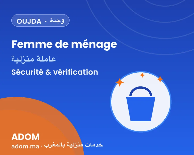 Housekeeper in Oujda: security checks before booking in 2026