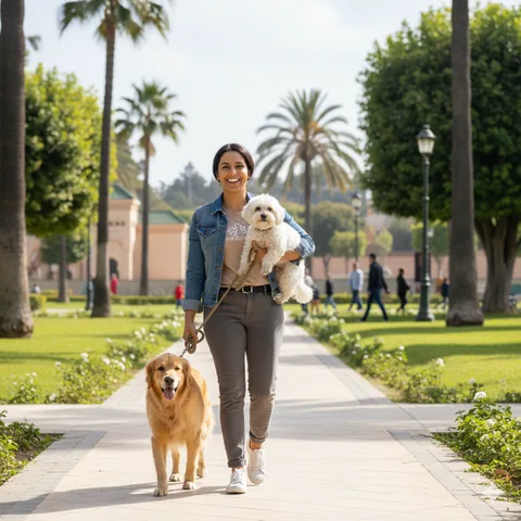 Garde d'animaux à domicile à Kénitra : pension, promenades ou visites — quelle formule choisir ?