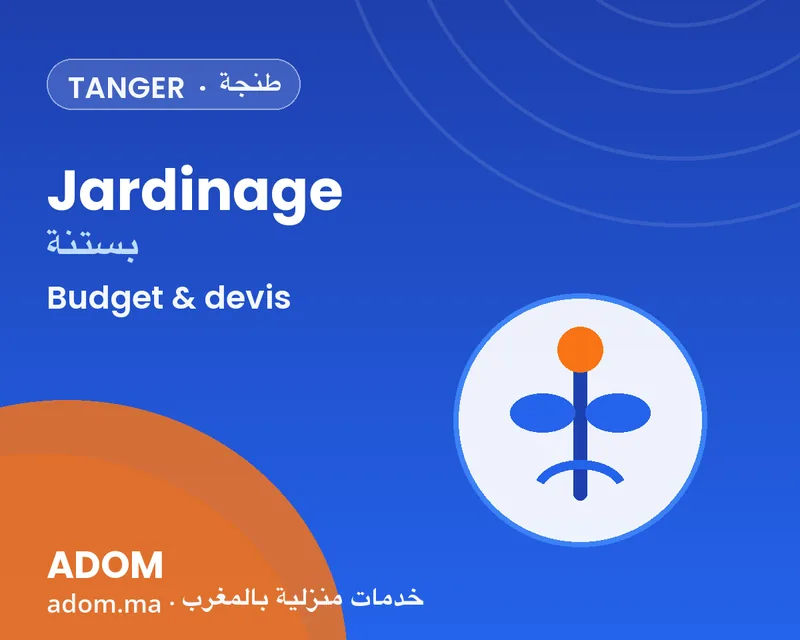 Gardening in Tangier: what makes the quote vary in 2026