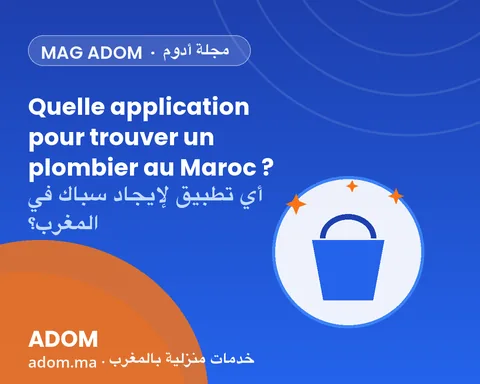 Quelle application pour trouver un plombier au Maroc ?